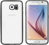 Backcover Clear Bumperlook voor Samsung S7 Edge Zwart