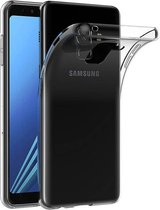 Hoesje CoolSkin3T TPU Case voor Samsung J8  2018 Transparant Wit