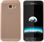 Hoes Mesh Holes voor Samsung A3 2017 Goud