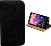 Bookcase PU Lederlook voor Google Pixel XL Zwart