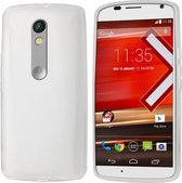 CoolSkin3T TPU Case voor de Motorola Moto X Play Transparant Wit