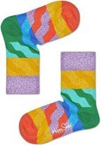 Happy Socks Kids Pride Polka Stripe Sock, 4-6 jaar, Maat 28/31