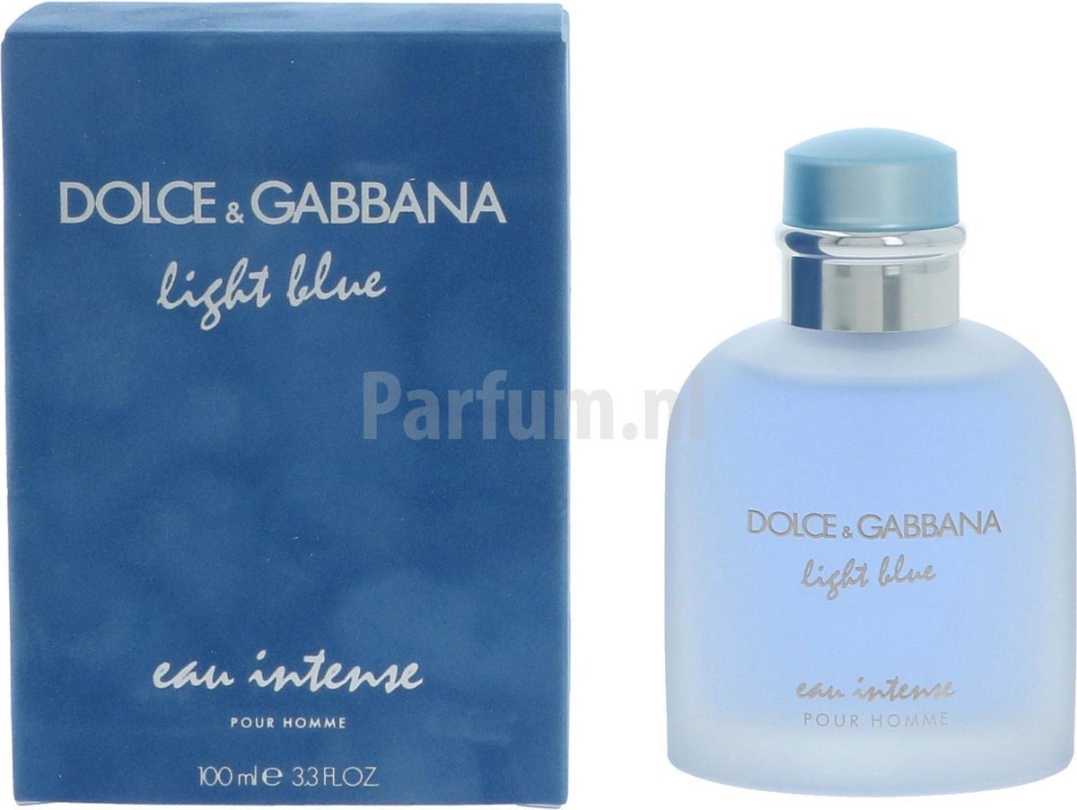 dolce gabbana light blue intense for him