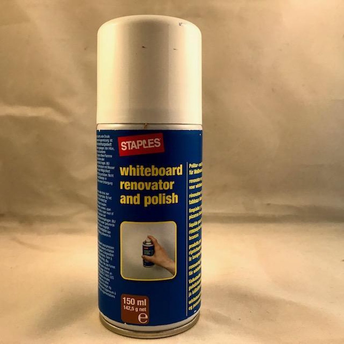 Staples Whiteboard Renovator En Polish Reinigingsspray 150 Ml HFC 