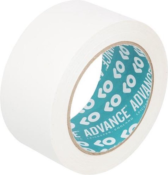 Advance AT5 PVC tape 50mm x 33m Wit | bol.com