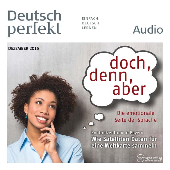 Deutsch lernen Audio - doch, denn, aber - cover
