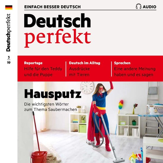 Deutsch lernen Audio - Hausputz - cover