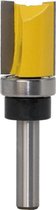 DW4Trading® Hout kantenfrees met boven geleider 19.05x25mm schacht 8mm