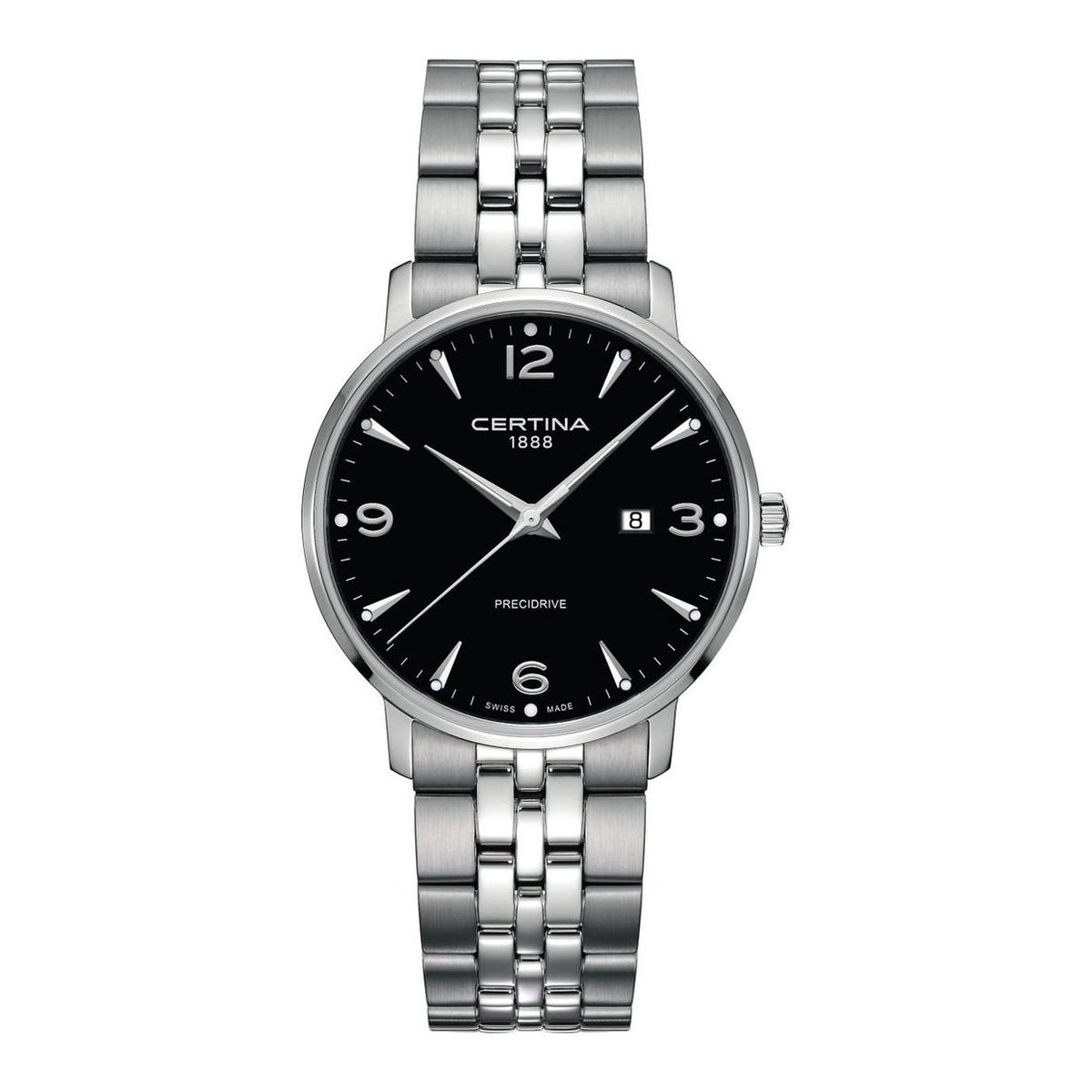 Certina Heritage Caimano horloge - Zilverkleurig
