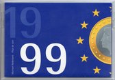 Nederland 1999 FDC Jaarset Munten - Euro Introductie