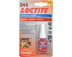 Loctite 243 Schroefdraadborgmiddel 5mg