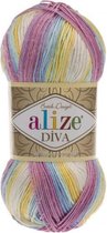 Alize Diva Batik 6785 Pakket 5 bollen