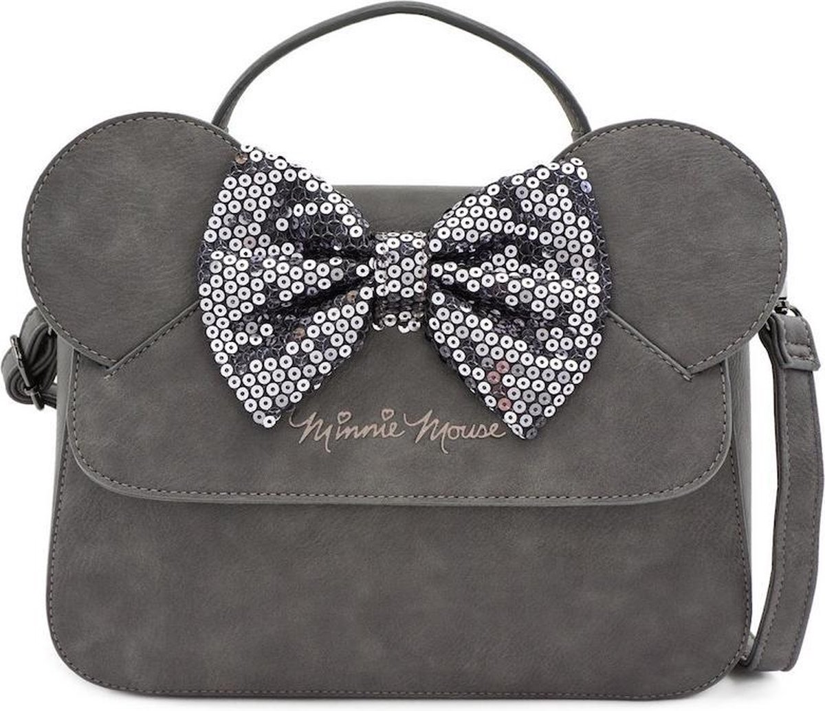 Tassen & portemonnees Handtassen Handtassen met kort handvat 8 "x8" x2 " Mickey Mouse Multi-Use Pouch Bag met zijvak en rode stip binnenkant 