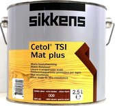 Sikkens Cetol TSI Mat plus | Matte houtafwerking | Grenen 2.5L