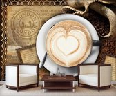 Coffee Heart London Cafe Photo Wallcovering
