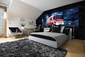Fire Truck Photo Wallcovering