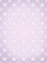 Stars Pattern Purple Photo Wallcovering