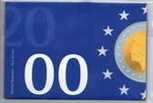 Nederland 2000 FDC Jaarset Munten - Euro Introductie