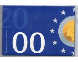 Nederland 2000 FDC Jaarset Munten - Euro Introductie