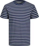 Jack & Jones T-shirt - Mannen - navy,wit