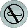 Artitec pictogram RVS 75MM niet roken
