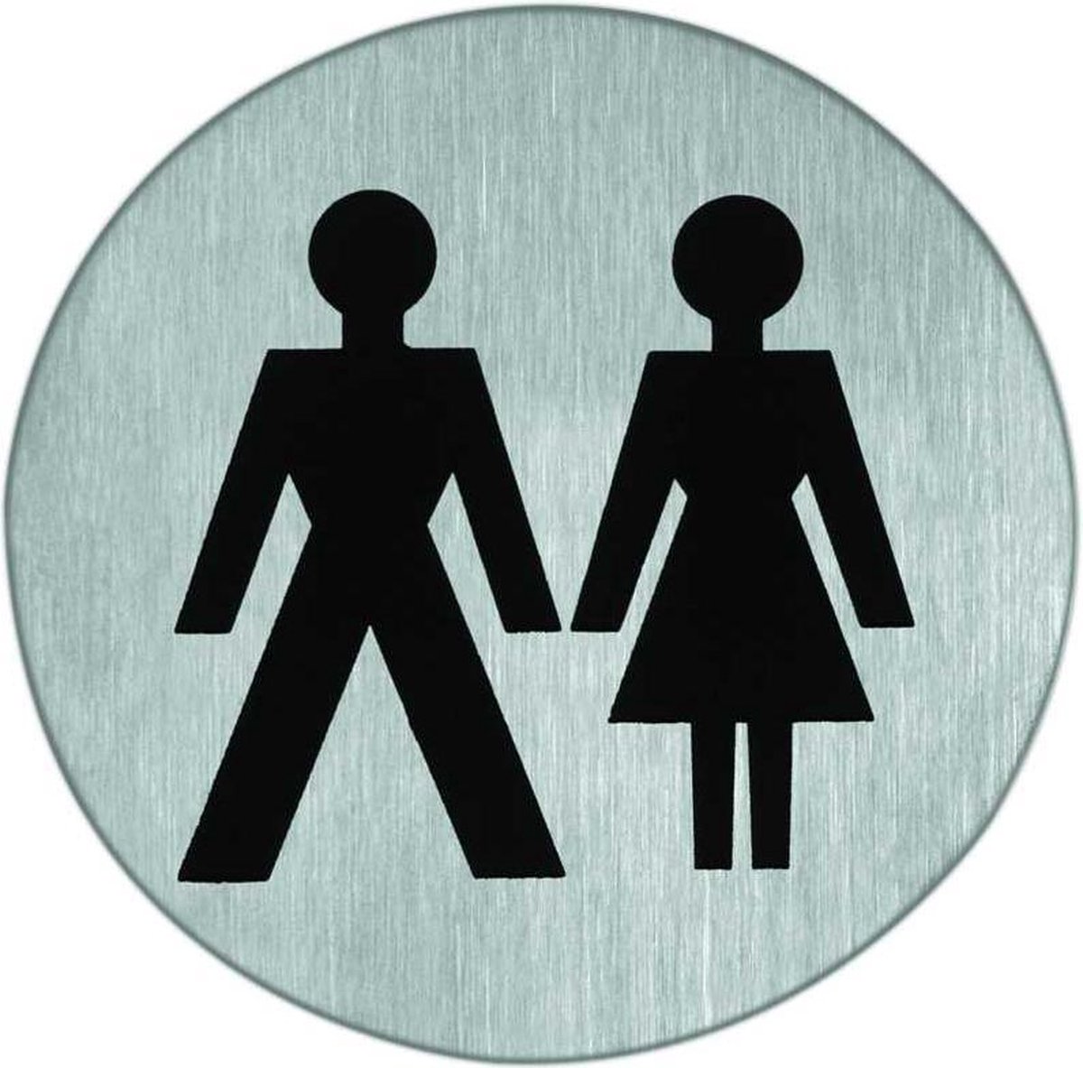 Artitec pictogram RVS 75MM heren/dames