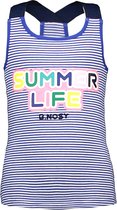 B.Nosy Meisjes T-shirt - small stripe princess - Maat 98