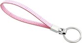 Stijlvolle Sleutelhanger 14cm Roze