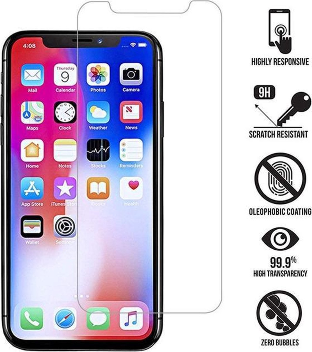 Tempered Glass screenprotector - iPhone X/10