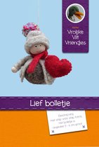 DIY wolvilt pakket: Lief bolletje (3)