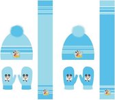 Disney Mickey Assorted Set Scarf Hat Gloves