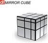 Afbeelding van het spelletje Mirror cube - breinbreker kubus 3x3x3 - QiYi cube Silver edition