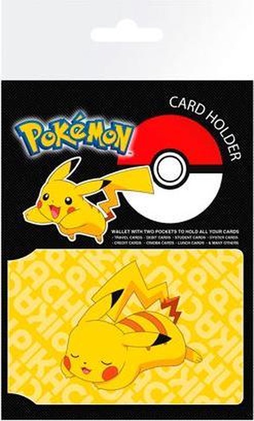 Afbeelding van het spel Pokemon Resting Pikachu card holder