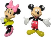 Keyring Mickey Minnie Disney 5cm assorted