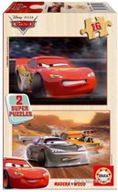 Cars (2 puzzels van 16 stukjes)