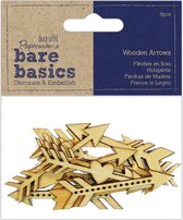 Papermania: Bare basics - Wooden Arrows (8pcs) (PMA 174729)