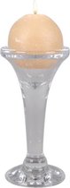 Rasteli Kandelaar-Kaarsenhouder voor tafelkaars Glas D 9,5 cm H 15 cm  Voordeelaanbod per stuk (zonder kaars)