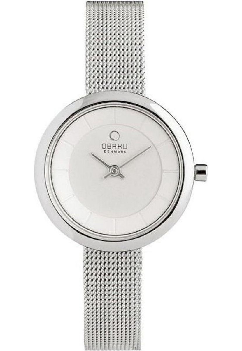 Obaku V146L CIMC horloge dames - zilver - edelstaal