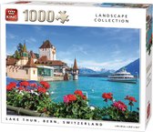 Puzzel 1000 Stukjes Tunnersee Zwitserland - King - Legpuzzel (68 x 49 cm) |  bol.com