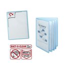 Durable Sherpa® Bact-O-Clean Wall 10 Zichtpanelen, Antibacterieel, voor A4, Blauw (pak 5 stuks)
