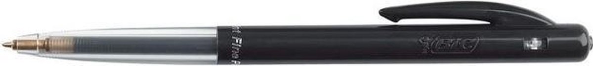 Balpen Bic M10 Zwart Fijn
