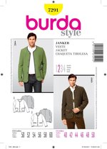 Burda Naaipatroon 7291 - Tiroler vest in variaties