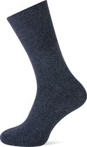 Katoenen diabetes sokken - 1 paar - Donker Grijs - Maat 43/45