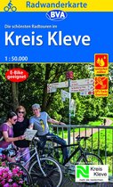 Radwanderkarte BVA schönsten Radtouren/Kreis Kleve 1:50.000