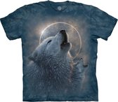 The Mountain Adult Unisex T-Shirt - Wolf Eclipse
