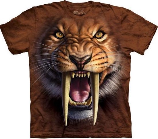 The Mountain KIDS T-shirt Sabertooth Tiger T-shirt unisexe M