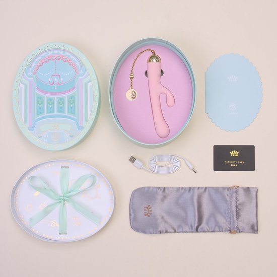 Vibromasseur Rabbit Zalo Ichigo - rose