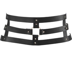 Bijoux Indiscrets - Maze Wide Belt Zwart