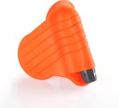 Maia Toys Masturbator Vibrerend Stroker Siliconen - Oranje