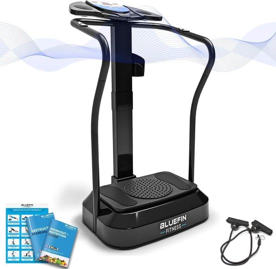 Bluefin Fitness Vibratietrainer PRO | Trilplaat | Fitness | Bluetooth  speaker | 180... | bol